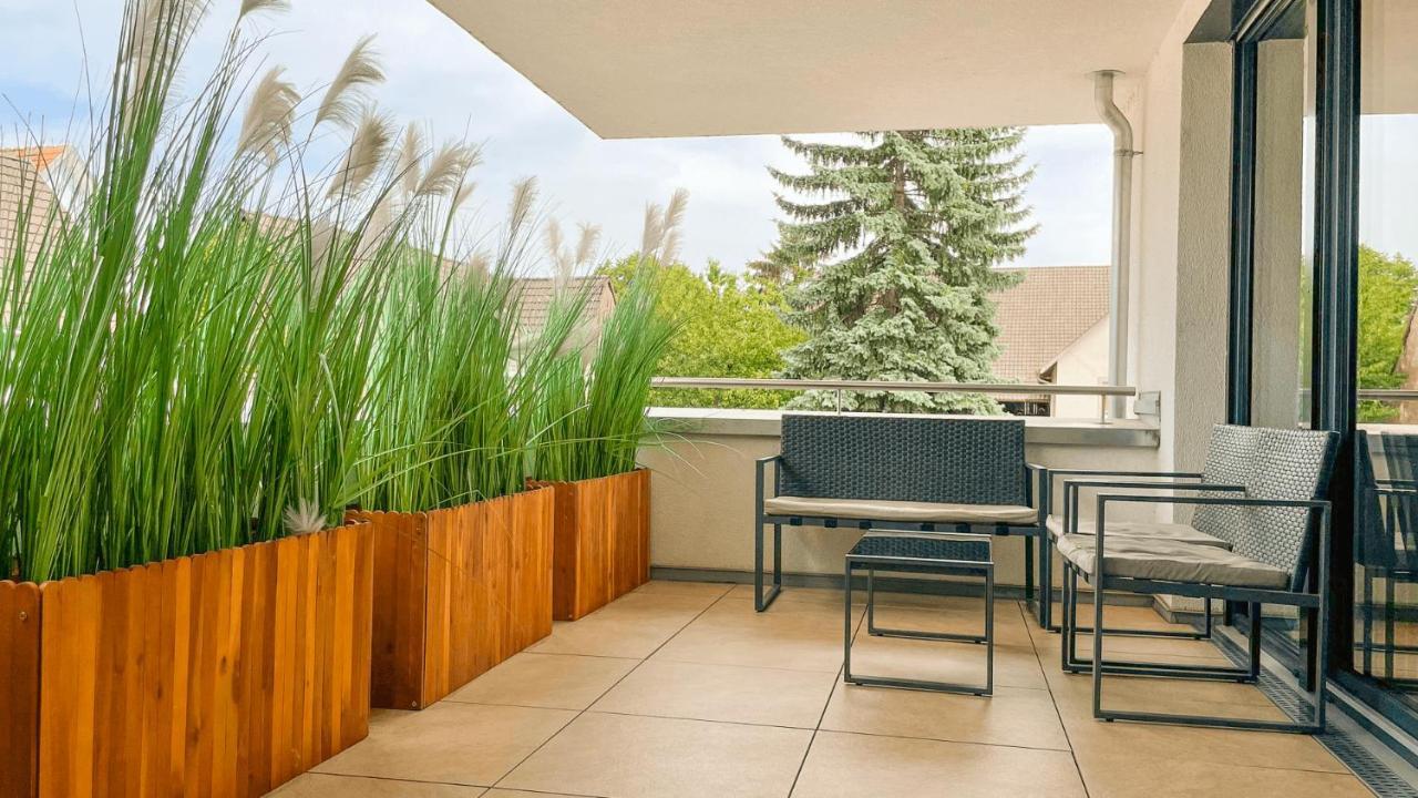 Boutique Appartement @Park Rheinhausen Bagian luar foto